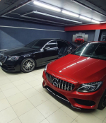 Mercedes-Benz S-class удаление сложной вмятины — миниатюра 2 Mercedes-Benz S-class удаление сложной вмятины — миниатюра 2