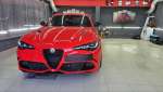 Оклейка бронепленкой Alfa Romeo Giulia Quadrifoglio — миниатюра 1 Оклейка бронепленкой Alfa Romeo Giulia Quadrifoglio — миниатюра 1