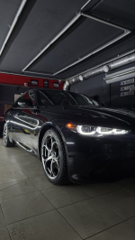 Полная оклейка бронепленкой Alfa Romeo Giulia — миниатюра 1