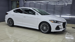 Смена цвета цветным полиуретаном hyundai elantra — миниатюра 1 Смена цвета цветным полиуретаном hyundai elantra — миниатюра 1